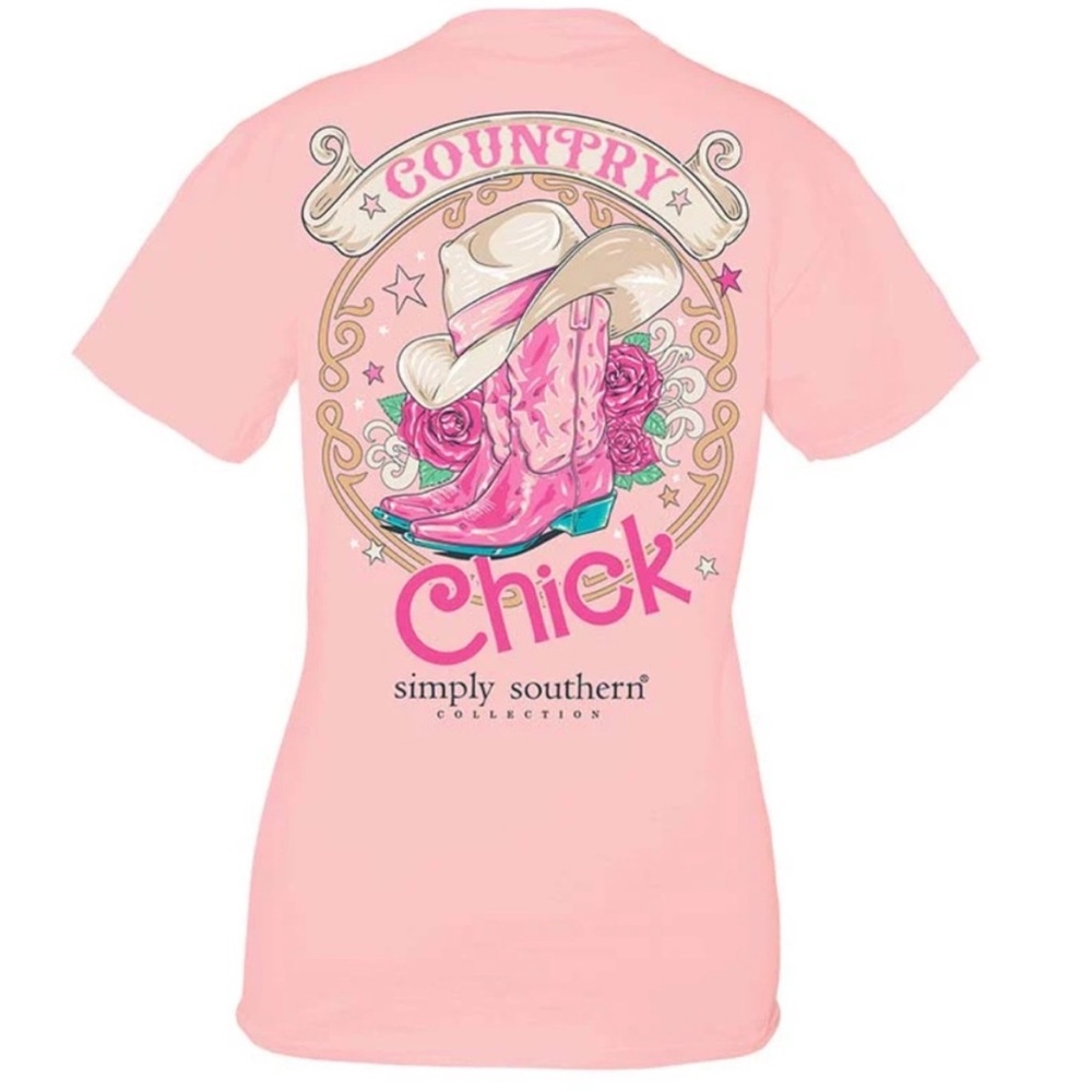Simply southern country chick tee shirt XL NWT